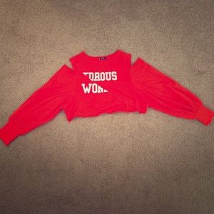 Red sweatshirt from SHEIN❤️